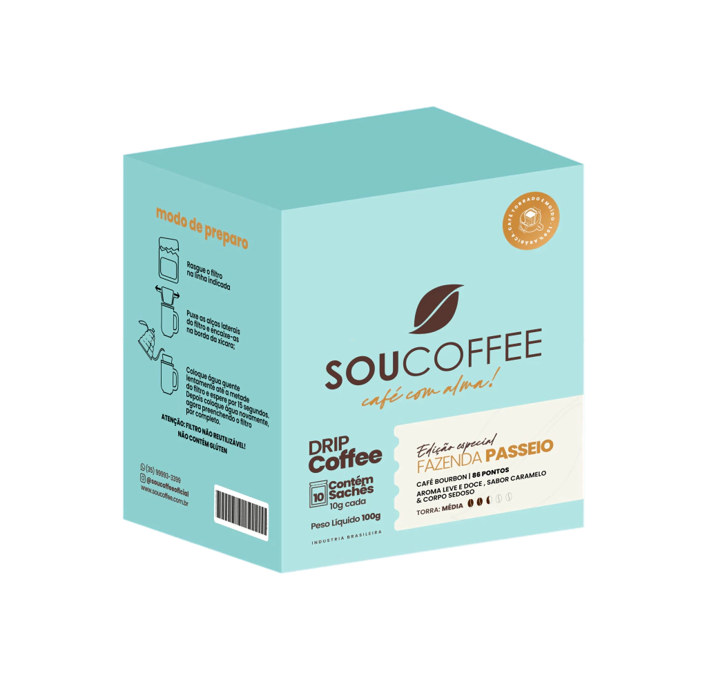 Kit Exclusivo de Drip Coffee – 2 Caixas Premium