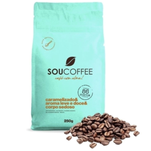 Assinatura 500g de Grãos de Café Sou Coffee | 2 Pacotes de 250g